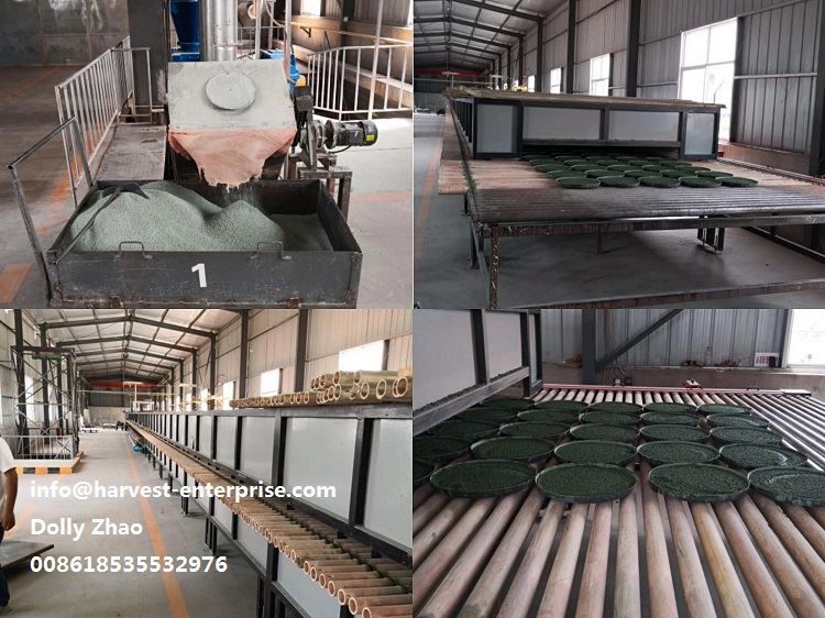 Drying Method Ntawm Anti-skid Coloured Ceramic Aggregates